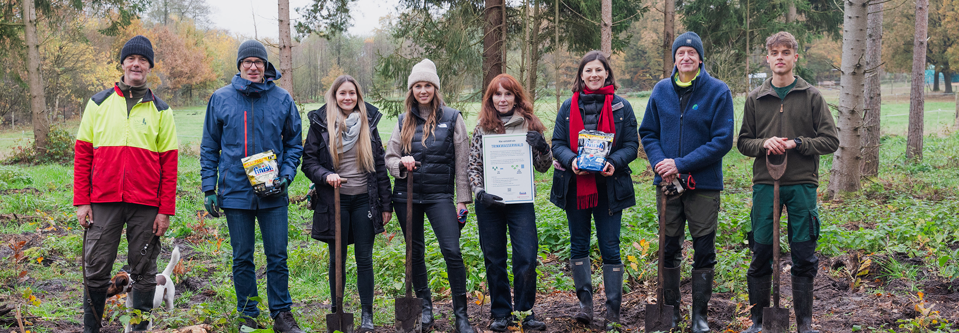 Gemeinsam Zeichen setzen für Wasser und Wald