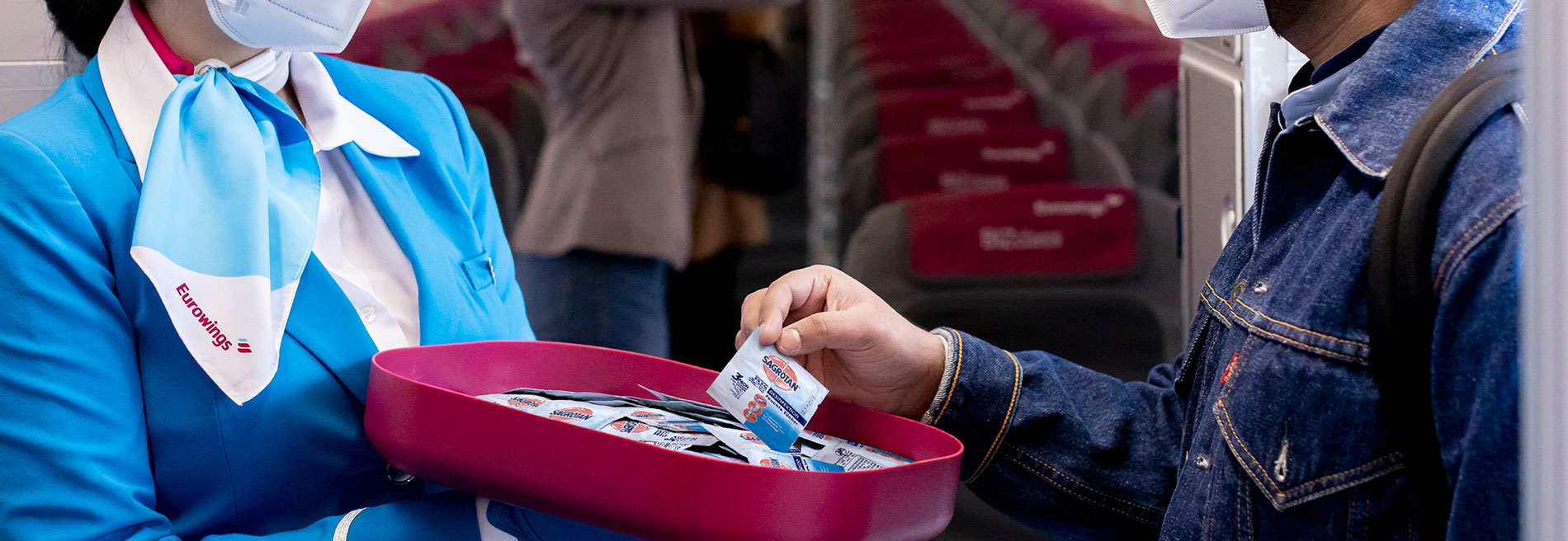 Sagrotan and Eurowings partnership announced