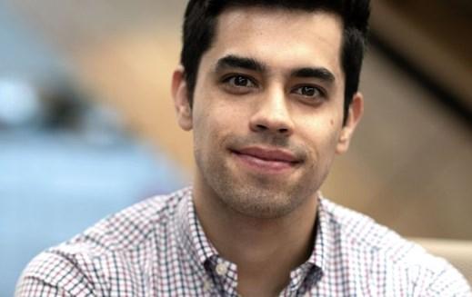 Young man smiling at camera